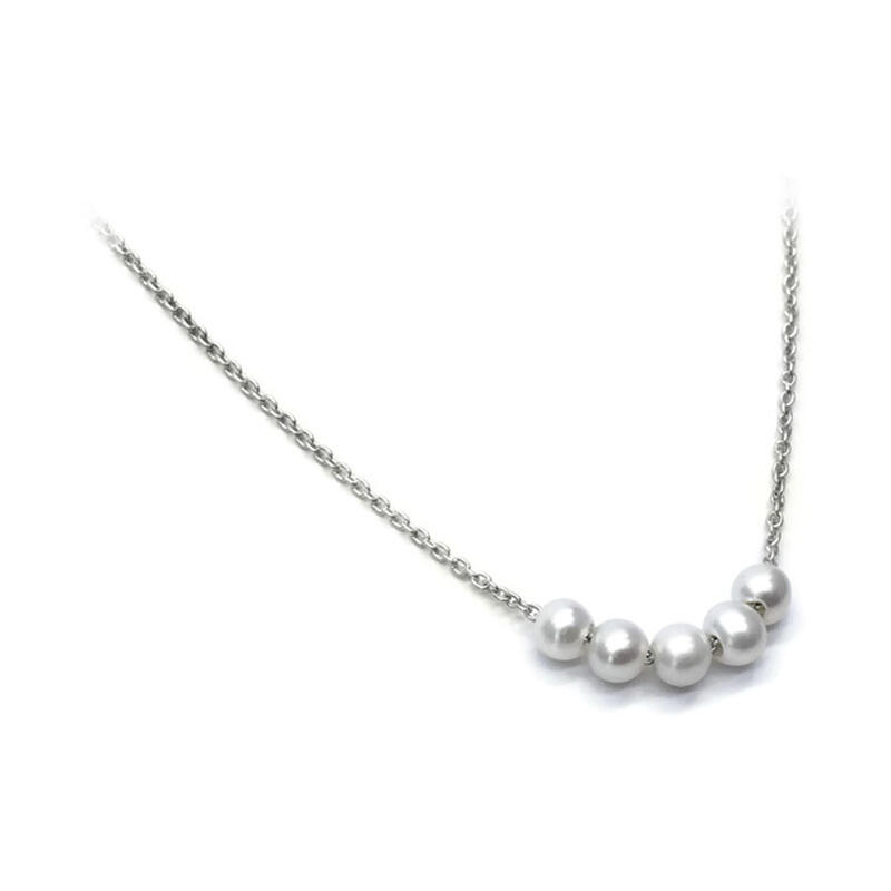 5 snowballs - 46 cm chain photo 1